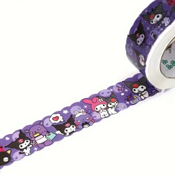 Sanrio Decorative Packing Tape - Kuromi - Picture 4 of 4